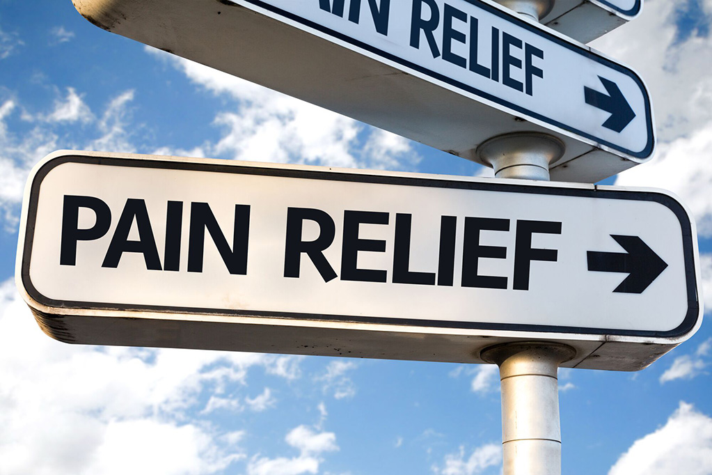 pain relief signpost